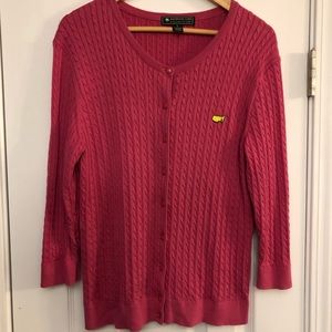 Masters Magnolia Lane Pink Cardigan